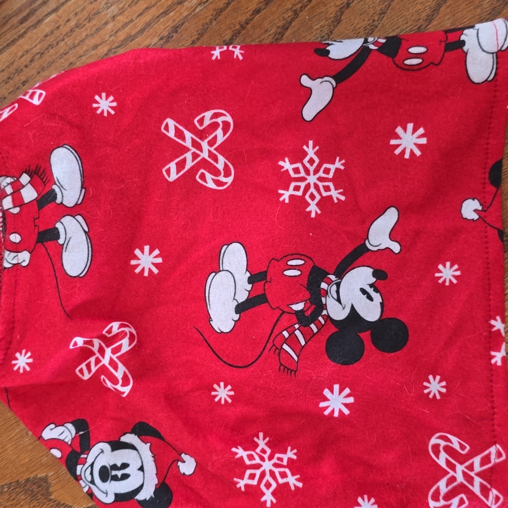 NWOT Disney Red Mickey Mouse Holiday Pet Pajama Set